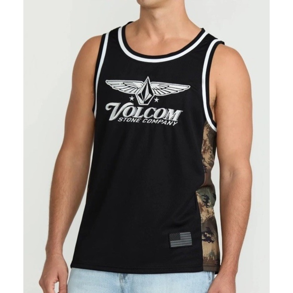 VOLCOM LUDSTONE Men's Tank Top - Black - Size Med - NWT